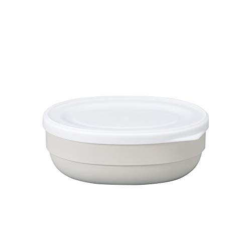 宮本産業 HOME STOCK オーバルパック LGY サイズ:約W9.9 D13.9 H5.5 4512951500363