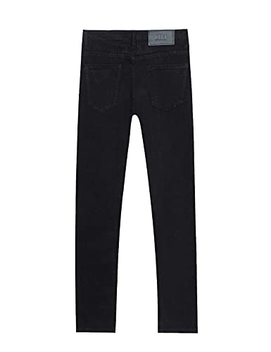 Demon&Hunter Men's Black Skinny Fit Stretch Jeans S8020(29)4