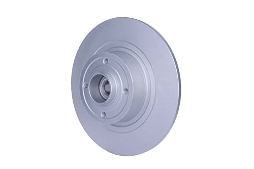 Disque de frein HELLA 54545Pro revêtu pour essieu automobile de rechange d'origine