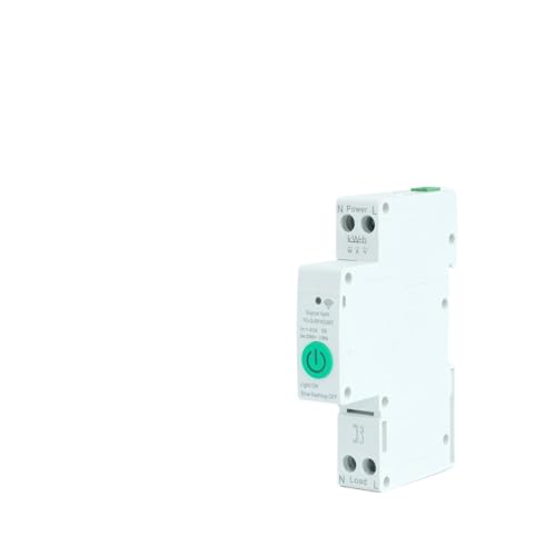 Medidor de energía con relé temporizador de 63A para control de kWh