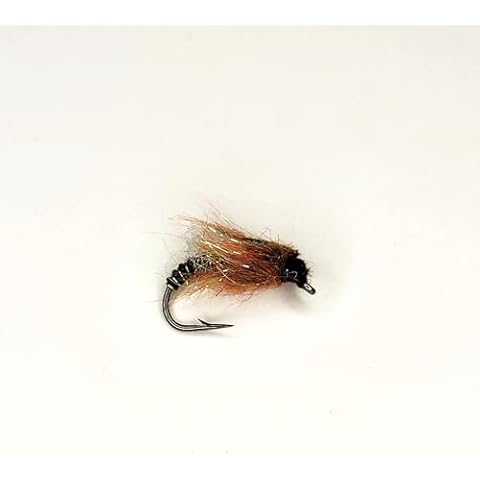 Dragonfly Nymph - Wet Fly - Size #8 - Pack of 3 – Premium Hand Tied Quality - Flyfish for Trout, Bass, Bluegill, Crappie, Grayling, and Other Gamefish – Golden Tippet Fly Co., Orange, Green, Black Cover