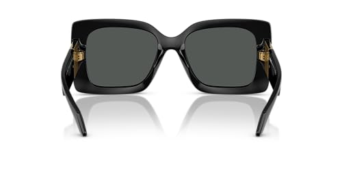 Versace Woman Sunglasses Dark Ruby Frame, Dark Grey Lenses, 54MM4