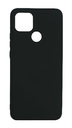 Movilear Funda Carcasa de Silicona Líquida para OPPO A15 4G, Interior de Microfibra Antigolpes Protección Gel Ultra Suave de Goma a Prueba de Choques y Arañazos FSUA (Negro)
