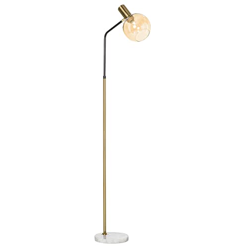 FACILE DA USARE: Questa lampada da salotto da terra è compatibile con lampadine E27 da massimo 40W (lampadina non inclusa) alogene, LED, ecc.