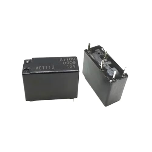 Relais ACT112 12VDC de rechange pour circuits imprimés automobiles, lot de 5 pièces