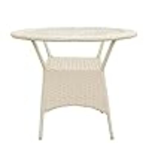 Image of D-8 Patio|Outdoor Indoor| Living Room | Balcony | Garden |(4 Chair + 1 Table)|Furniture Set |Coffee Chair SetPowder Coated| (White)