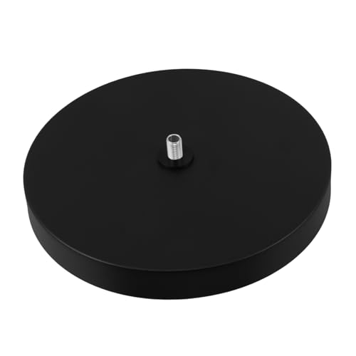 Cabilock Base para Lámpara de Ponderada Bloque de Hierro Contrapeso Estable Diseño Compatible con Lámparas de Mesa y Suelo Superficie Lisa Antirrayaduras Resistente al Viento para