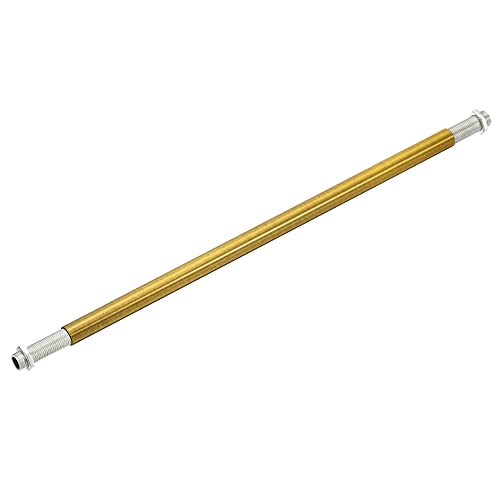Image of MECCANIXITY Threaded Extension Rod, 9.8 inch Lamp Pipe with Connector Light Fixture Parts for Pendant Light Island Lighting Chandeliers Stems, Bronze 2 Set