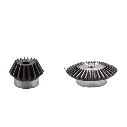 Pignon conique 3 modules pour renvoi d'angle à 90° et réduction de vitesse axe 12-14mm