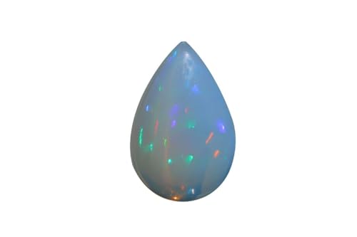 Opale cabochon éthiopienne naturelle originale taille poire pour pierre en vrac