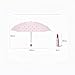 LDGSUPH Mini Fashionable Lipstick Umbrella, Portable Folding Sunshade, Rain or Shine Use for Commuting and Traveling(Pink)
