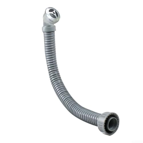 Drainage Solution 460mm Wash Basin Overflow Pipe with Seamless Rectangular Joint for Leak Prevention