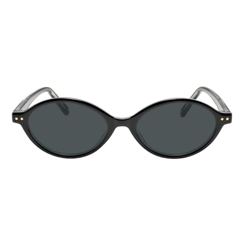 TIJN Olisa Retro Oval Sunglasses for Women Men,Polarized UV Protection Shades,Stylish Frame Sun Glasses,2025 Trendy Sunnies