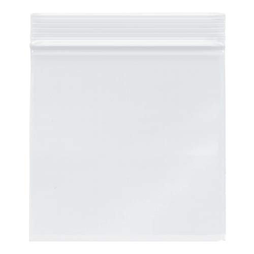 Plymor Zipper Reclosable Plastic Bags, 2 Mil, 5 x 5 (Case of 1000) Plymor Zipper Reclosable Plastic Bags, 2 Mil, 5" x 5" (Case of 1000)