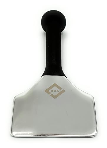 CCA Stair Tool Carpet Fitter Bolster Chisel (90mm - 3 ½”) Wide Metal Tucker, Silver with Black Rubber Protective Sleeve 3 CCA Stair Tool Carpet Fitter Bolster Chisel (90mm - 3 ½”) Wide Metal Tucker, Silver with Black Rubber Protective Sleeve - Image 3