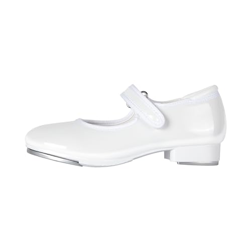 Toddler Tap Shoes Size 8 Linodes Leather/Patent Tap Shoe For Girls And Boys Tap Dance Shoes Kids