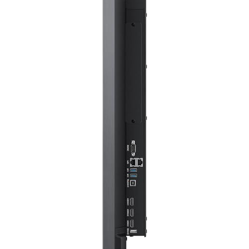 Image of Samsung Interactive Display 2 WA86C 86 Inch Digital Android for Education and Business 4K UHD 3840x2160 with Touch Screen, Wi-Fi, HDMI, USB w /MAJ USB C Dock