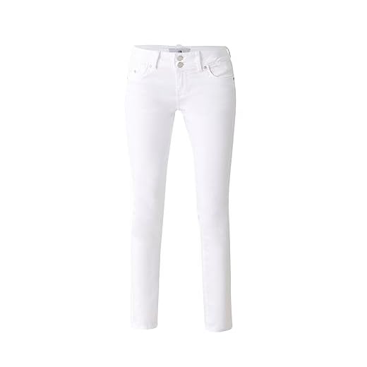 LTB Jeans Damen Molly Jeans, Weiß (White 100), 24W / 32L