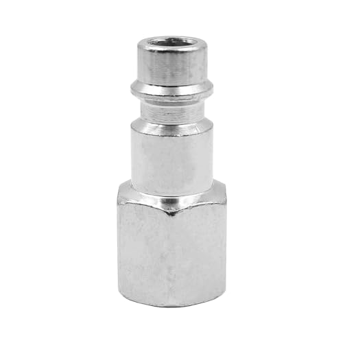 ANCLLO 10PCS Air Line Connectors 1/4 Inch BSP Quick Coupling for Hoses Coupling Plug Air Line Hose Compressor - Image 3