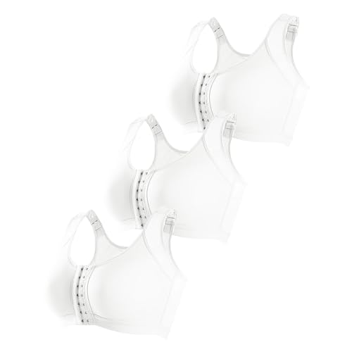 Soutien-gorge sans armature beige en taille 3XL lot de 3 pièces confort
