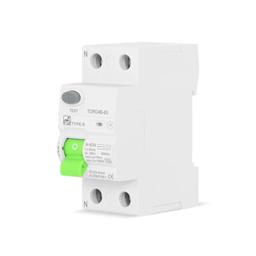 Rcd Rccb Type B disjoncteur différentiel 100mA pour tableau électrique - 2