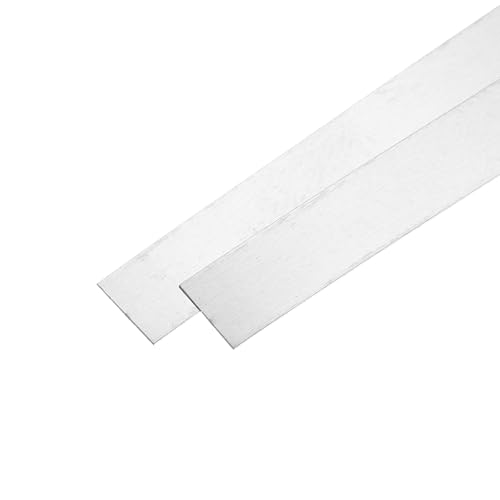 Image of MECCANIXITY Pure Nickel Strip 0.1mm x 5mm x 100mm Battery Soldering Tab Nickel Solder Tab for Battery Pack and Spot Welding 20 Pcs