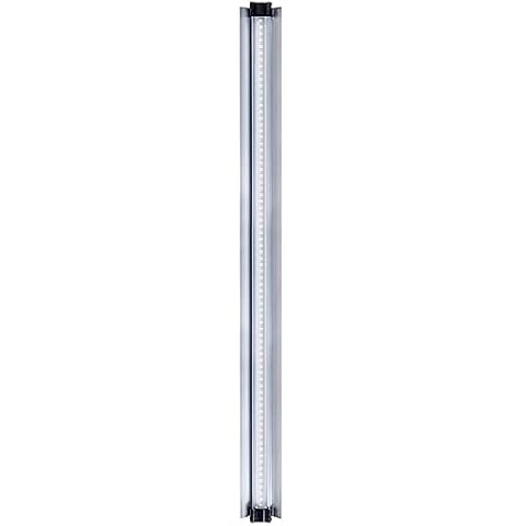 SunBlaster 24" Prism Lens 24W 6400K Full Spectrum LED Strip Light Indoor Greenhouse Plant Grow Lamp with Built-In Reflector & Mounting Clips Cover