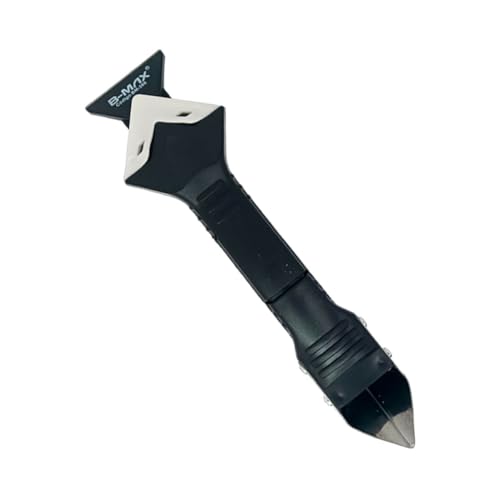 Raspador de Rejunte e Silicone Espátula com 5 Raios, Ferramenta para Limpeza e Raspagem, Ideal para