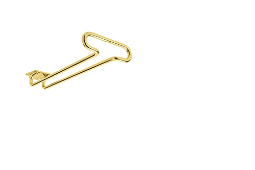 Rev-A-Shelf - 3150-11BR - 11 in. Brass Under Cabinet Wine Glass Holder