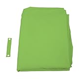 Mendler Ersatz-Bezug für Ampelschirm HWC-A39, Sonnenschirmbezug Ersatzbezug, Ø 3,5m Polyester 250g/m² - grün
