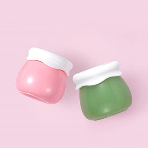 Pots pour accessoires de soin du visage en acrylique haute finition