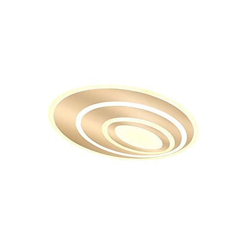 Plafonnier LED ovale créatif pour éliminer les zones d'ombre du plafond