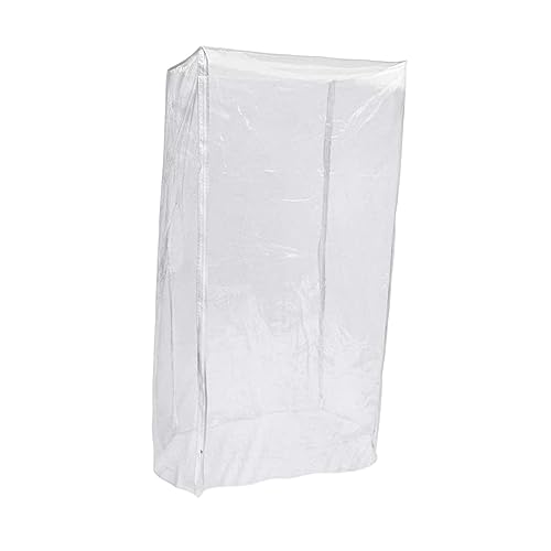 Bun Rack Cover, Sheet Pan Rack Cover with Zippers, Clear Bakery Rack Covers, Waterproof for Bakery, Bun Pan, Bakery Rack, for 20 Layer