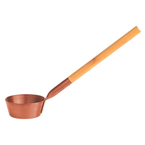 Rento Copper Aluminum & Bamboo Sauna Ladle