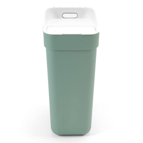 Caneca de basura rectangular 30 litros verde Curver miniatura 4