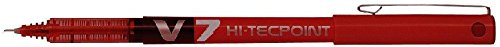 Pilot – Penna Roller A Inchiostro Liquido Rosso Hi-tecpoint V7