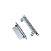 Foldable Irregular Hinge Hardware Accessories Industrial Equipment Switch Cabinet Door 1Pcs(126x23.4mm-1S)