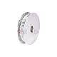 BZ 3D GT2 Riemenscheibe GT2 Pulley 80 Zähne 8mm Bohrung 6mm Breite Zahnriemenscheibe 80 Teeth 8mm Bore für 3D-Drucker,CNC 6mm Breite GT2 Zahnriemen.(4 Stück)