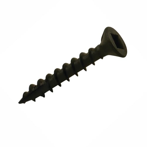 Brixwell SRW21401001 Zip R Screw, Flat Countersunk Head with Square Drive Pack of 1000