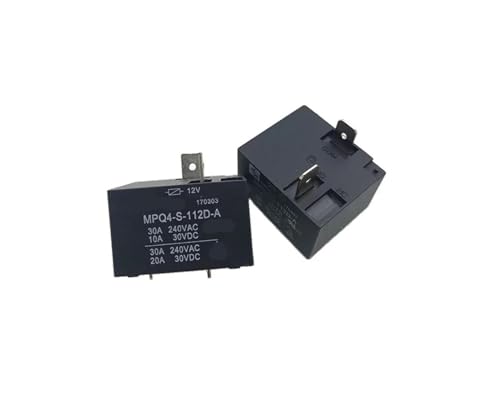 Relais 12V 30A haute performance MPQ4S112DA à 4 broches