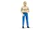 Bruder Woman, light Skin, Blue Jeans Toy Figure