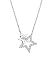 Produktbild Elli Halskette Stern Astro Kristalle 925 Silber