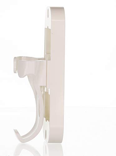 Hunter Wall Mount Bracket for 99122, 99123, RAN003, K047402 and other same style Handheld remote control transmitters - 99122WM - White