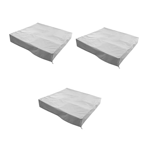 Yardwe 3 Pçs Cobertura De Bunker Piscinas Caixa De Areia Tampa Caixa De Areia Infantil Cobertura Cai