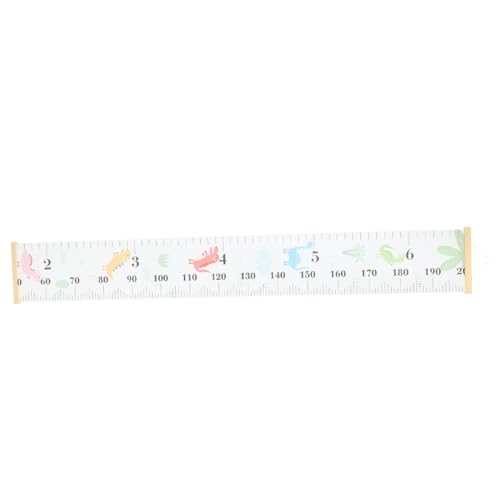 Toddmomy Simple Design Wall Ruler Growth Height Chart for Boys and Girls Fine Workmanship