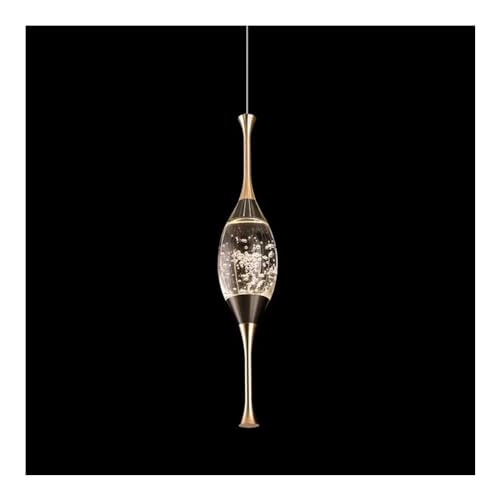 Lampe suspendue au plafond pour entrée chic et design linéaire