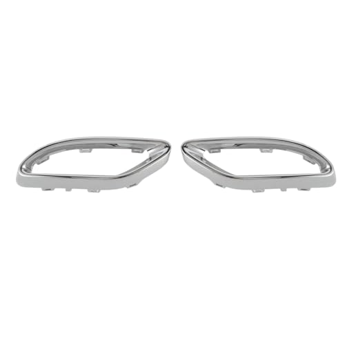 Cache-tuyau d'échappement Mercedes design chromé pour Classe C W205 et E W213
