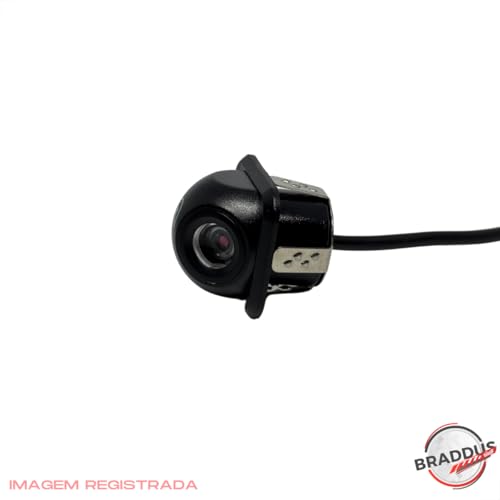 Câmera Ré Veicular Carro Tartaruga Parachoque Van Buggy Triciclo Linha Guia