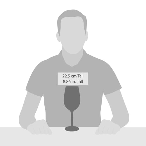 Enesco Wine Glass Hearts-A-Million, STD, Multicolor,15 FL OZ