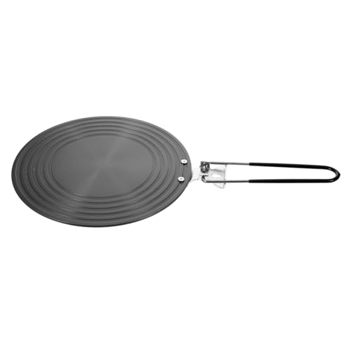 COLLBATH Cooktop Heat Diffuser Plate Induction Cooktop Adapter Heat Diffuser Induction Plate Sturdy Aluminum for Even Cooking